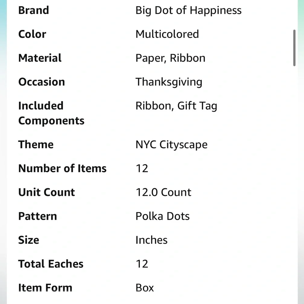 NWT‼️ 12 NYC Big Apple Theme Party Favor Boxes Containers Cityscape Gift Bags